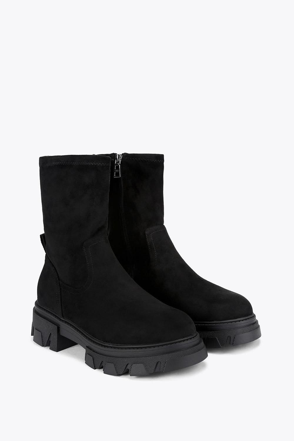 Carvela Carvela Women's 'Explorer Sock' Fabric Boots in Black - 4