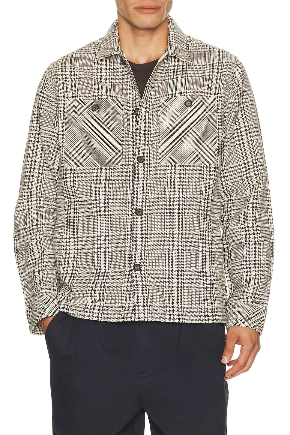 revolve Alderney Houndstooth Overshirt