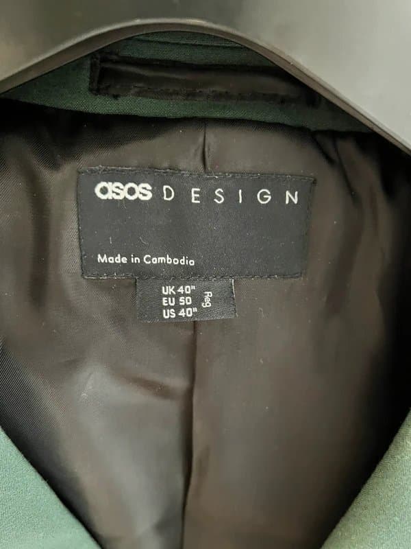 ASOS Design ASOS suit - green