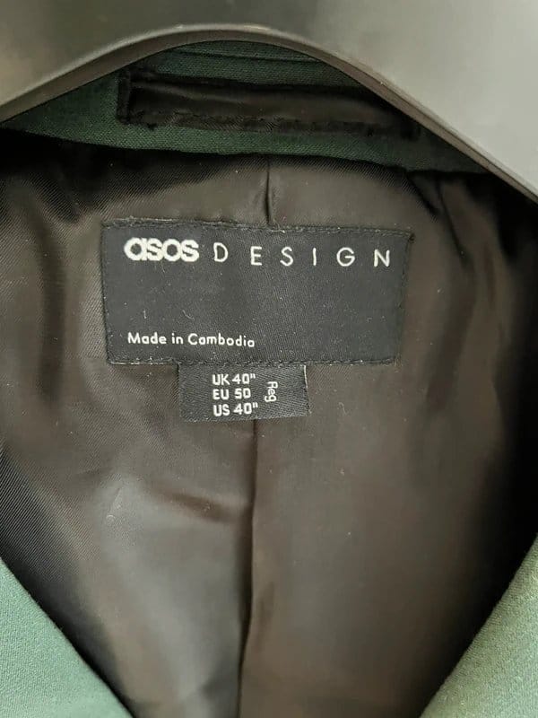 ASOS Design Green Blazer & Skinny Trousers - Men's Suit