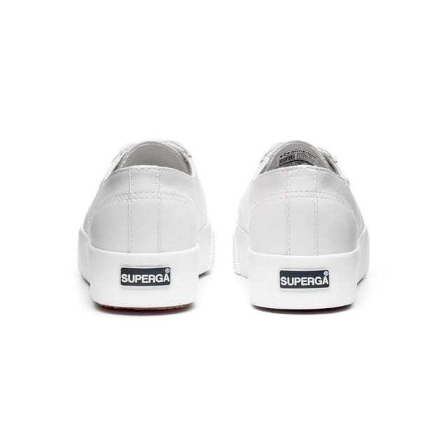 Superga Superga Men's 2730 Nappa Leather Trainers in Medium Beige - 2