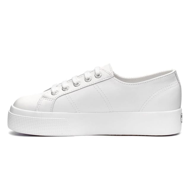 Superga Superga Men's 2730 Nappa Leather Trainers in Medium Beige - 3