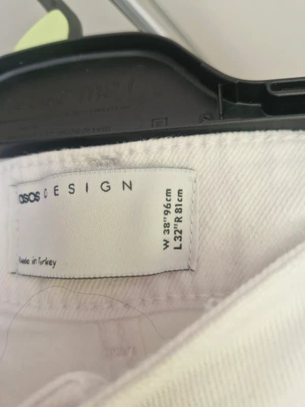 ASOS Mens white ASOS jeans