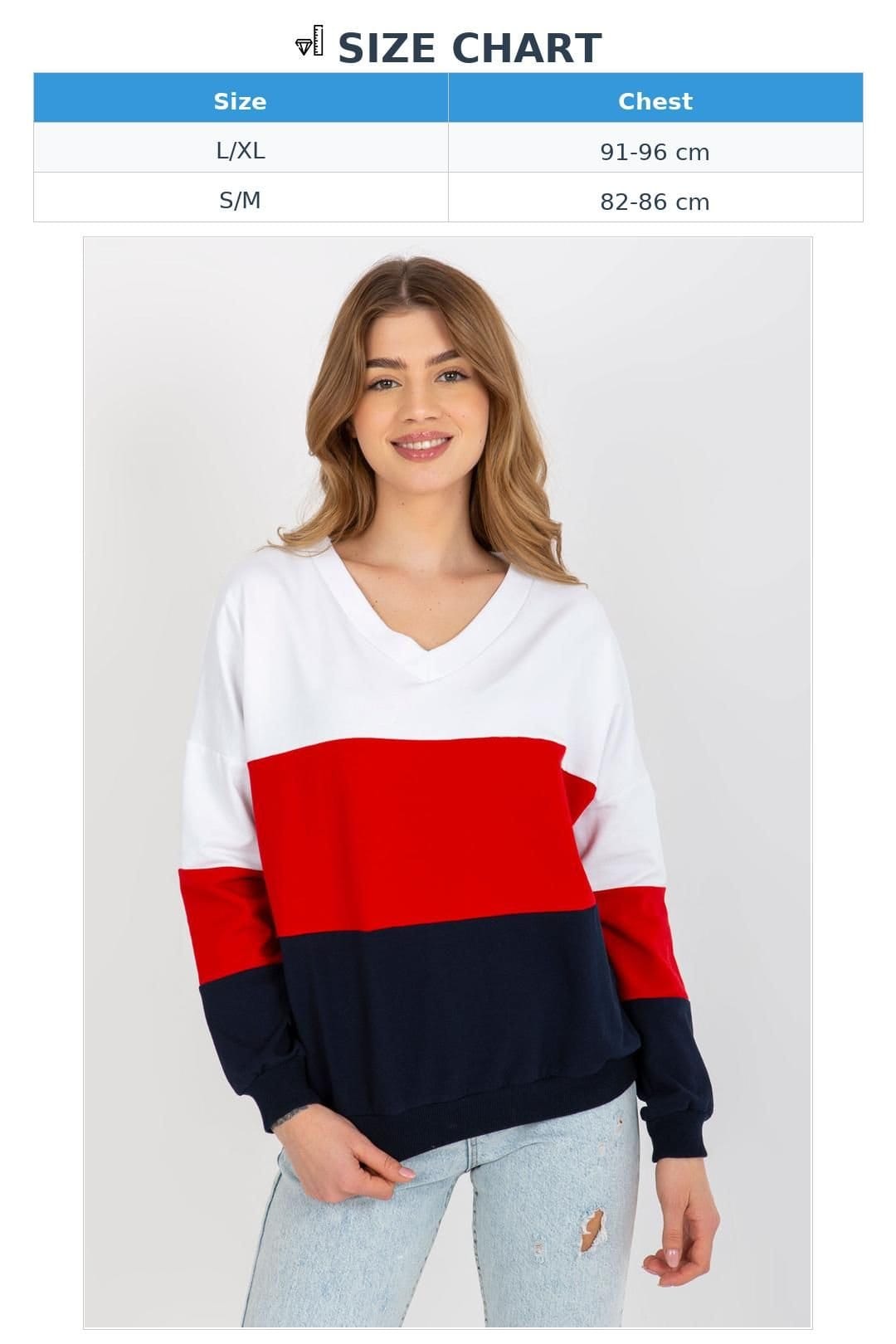 Love Lace Love Lace Women's Heart Neck Long Sleeve Sweatshirt in White - 4