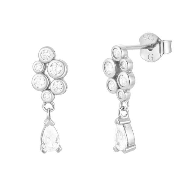 Gold Trip Gold Trip Women's Waterfall Earrings in Silver - 3