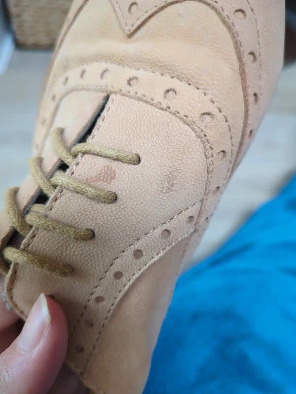 Topshop Topshop suede wingtip brogues