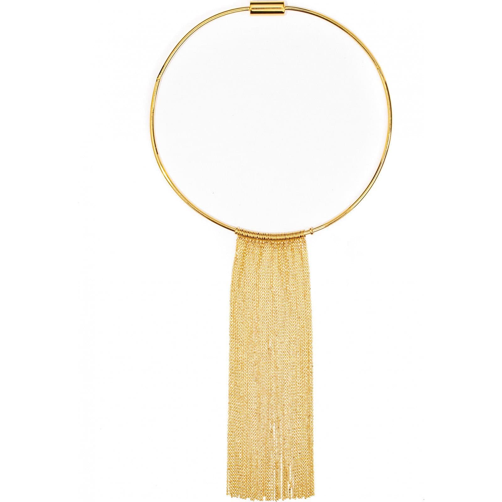 Folli Follie Folli Follie Gold Chain Tassel Necklace
