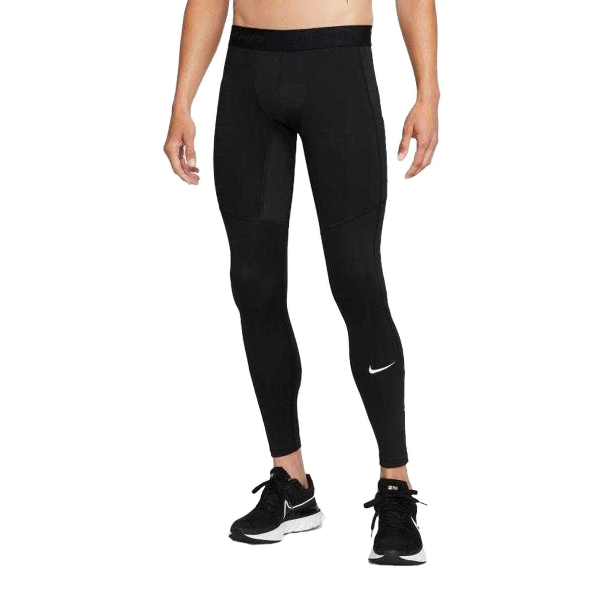 Nike Nike Men's Pro Warm Leggings in Black