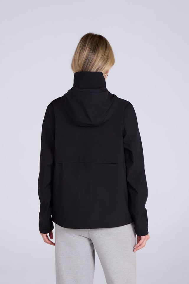 Animal Animal Women's 'Finn' Breathable Waterproof Hooded Jacket in Black - 3