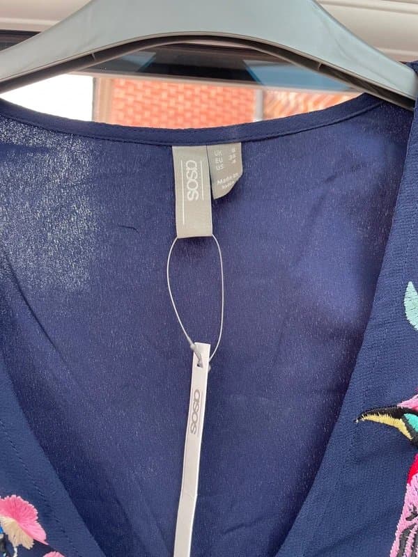 ASOS Navy floral dress