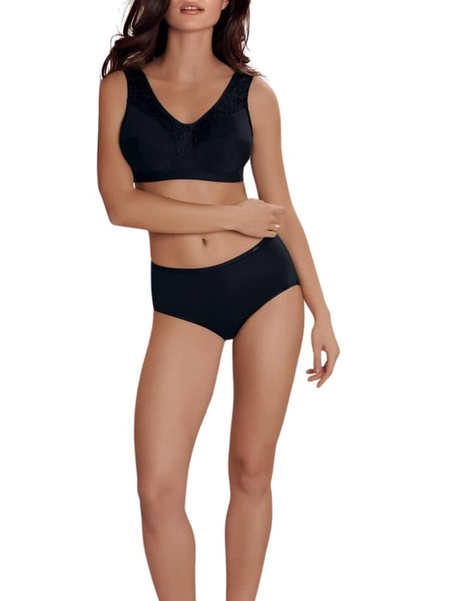 Anita Anita Women's MicroEnergen Support Soft Cup Bra in Black - 3