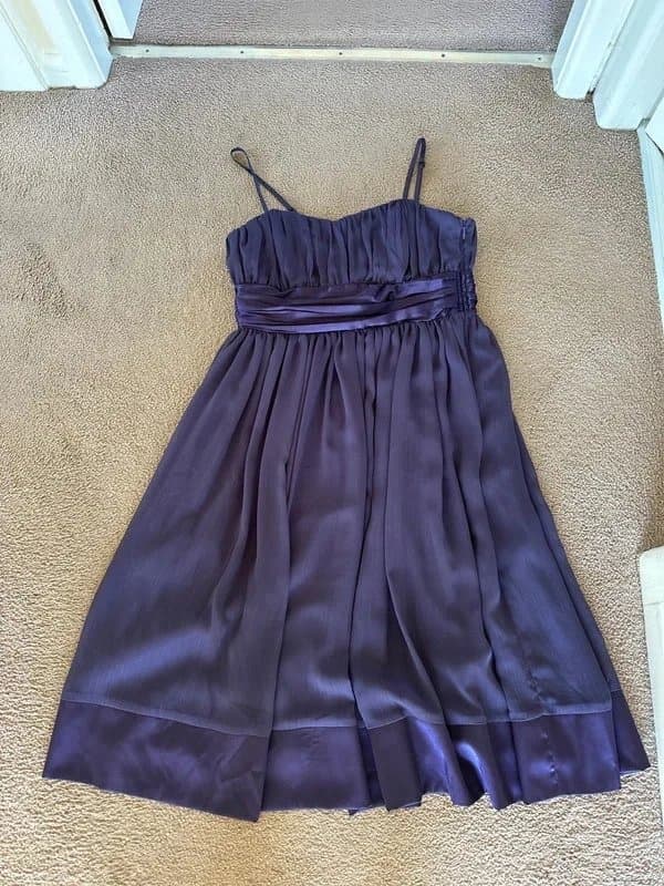 New Look Purple Party Dress Size 10