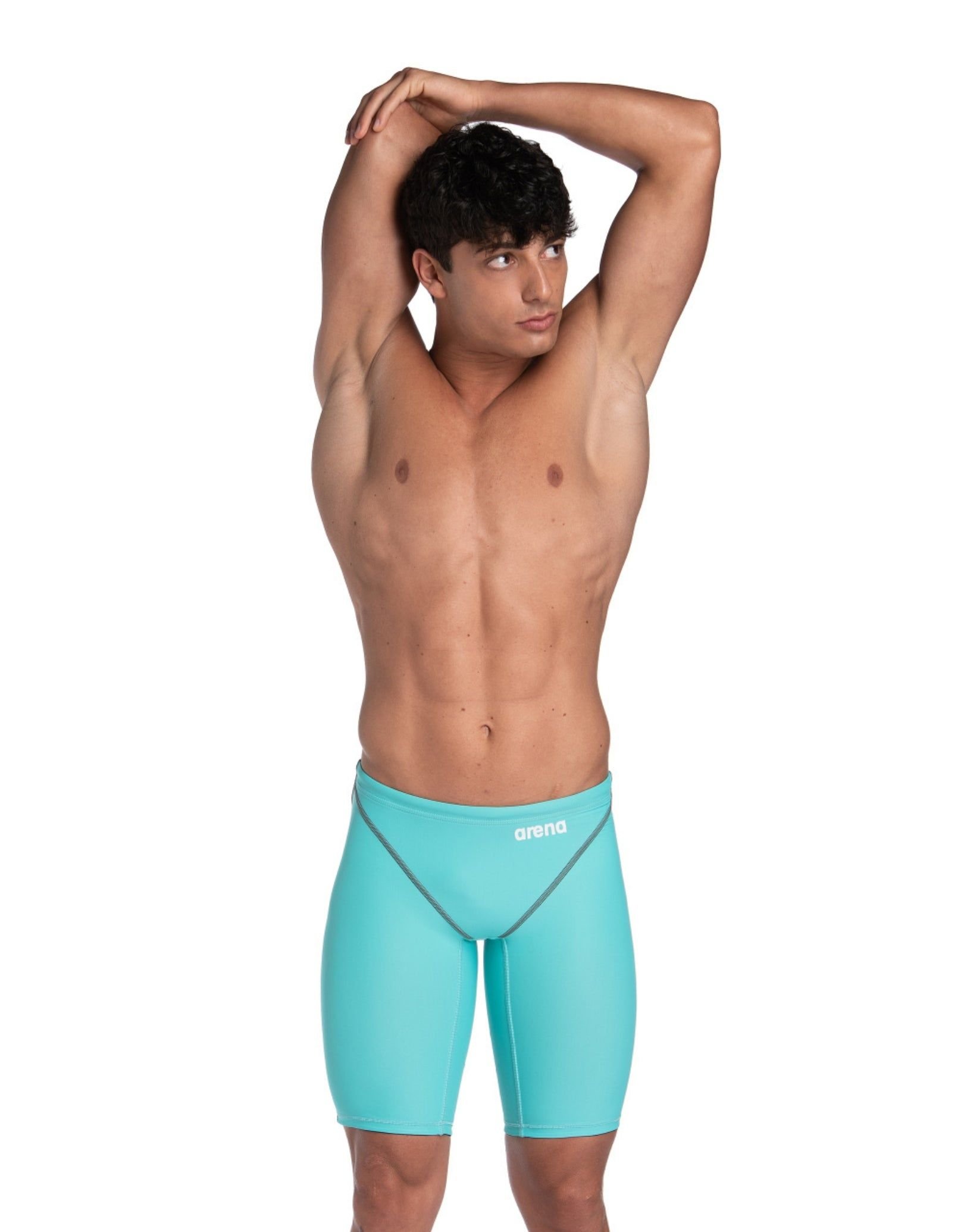 Arena Arena Men's Powerskin ST NEXT Jammer - Aquamarine Blue in Aqua - 4