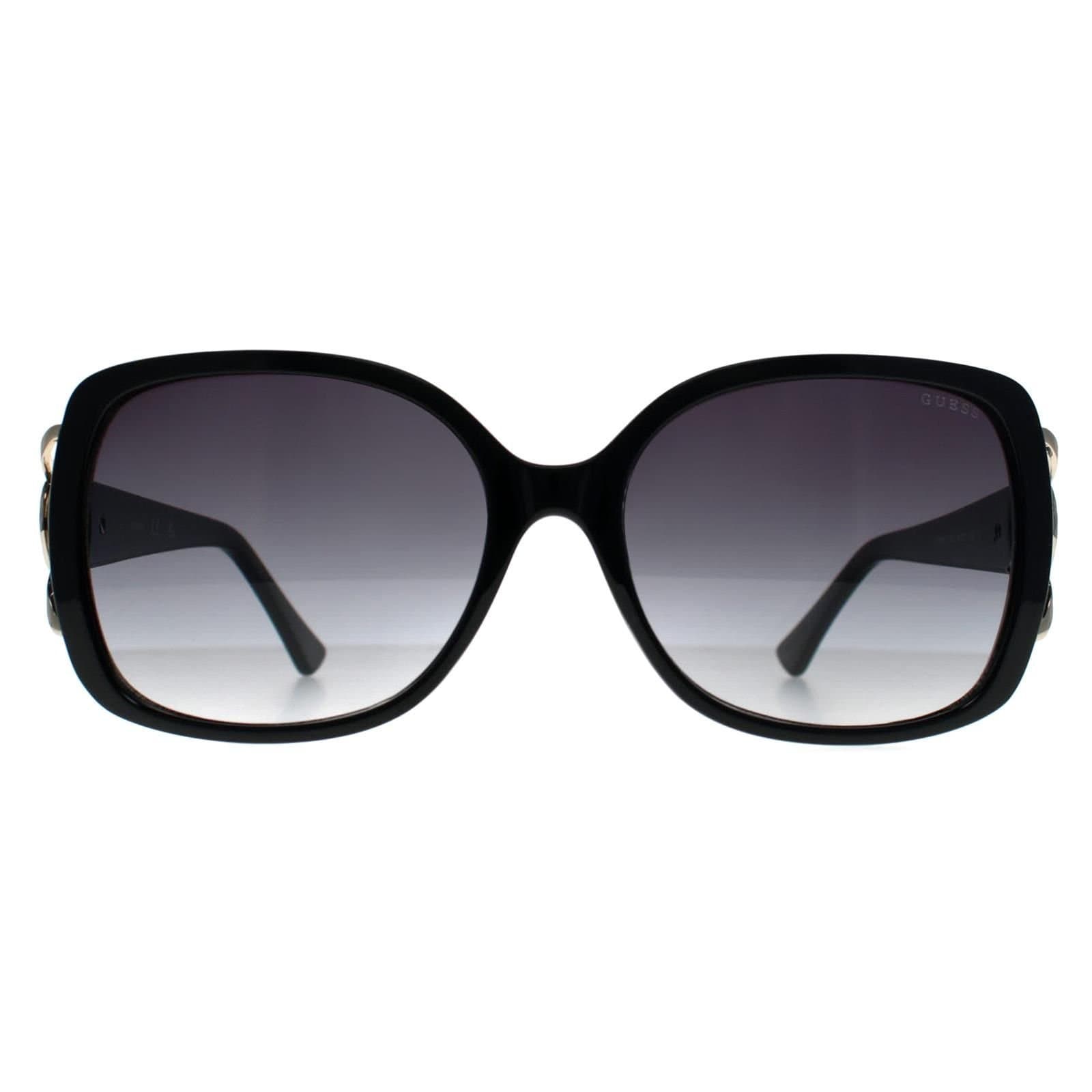 GUESS Guess Women's Butterfly Shiny Black Grey Gradient GF6065