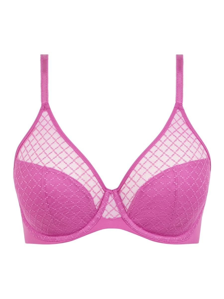 Chantelle Chantelle Women's Norah Chic Covering Moulded Bra in Pink - 4
