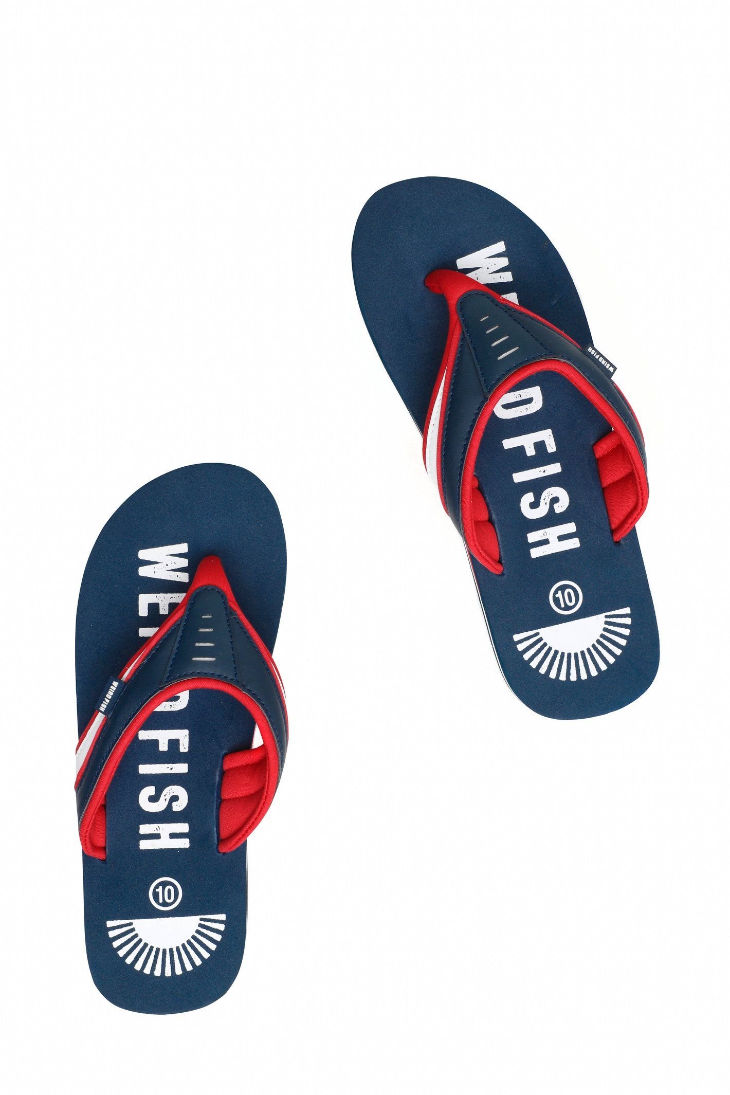 Weird Fish Weird Fish Men's Columbia Branded Flip Flops in Dark Navy - 2