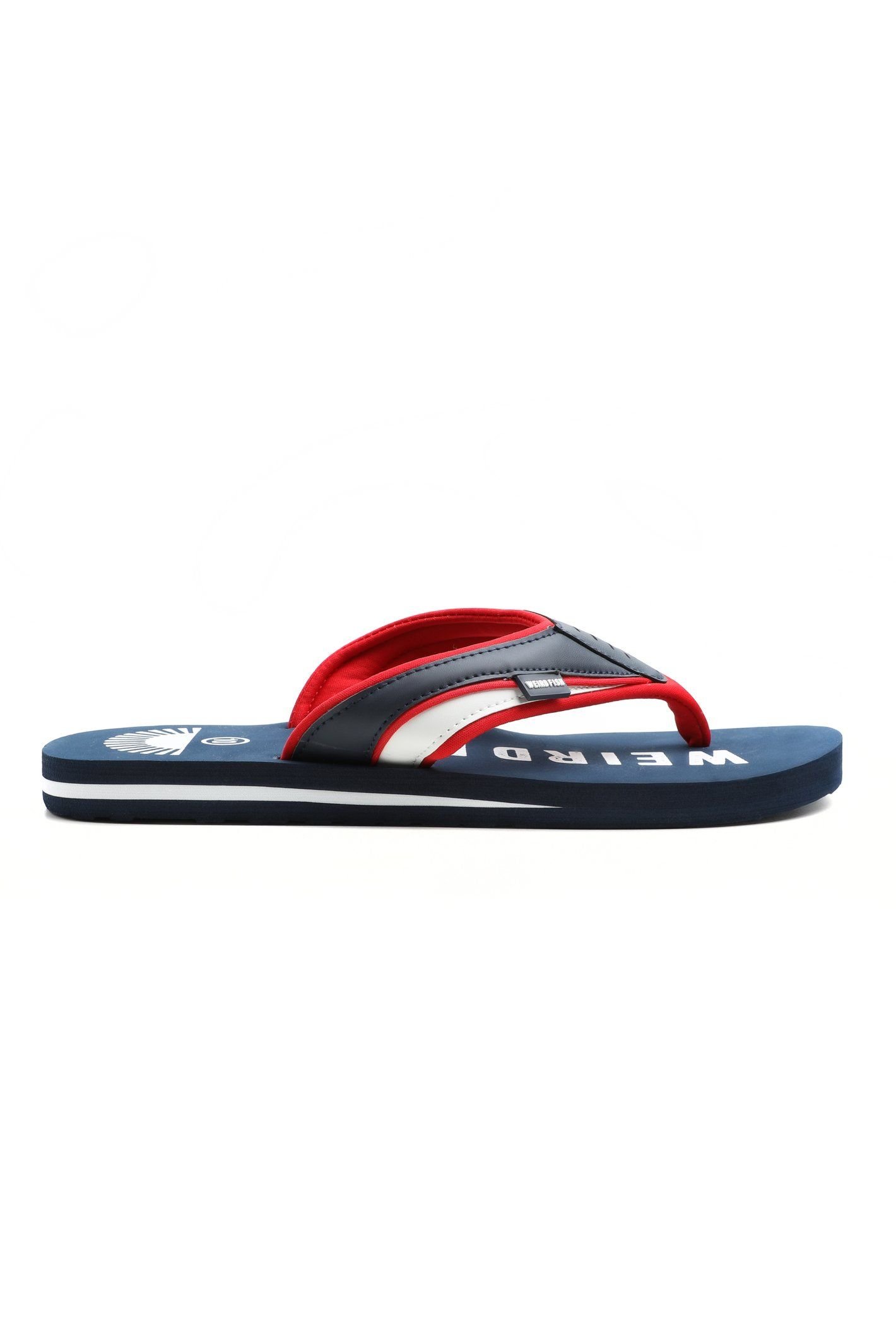 Weird Fish Weird Fish Men's Columbia Branded Flip Flops in Dark Navy - 4