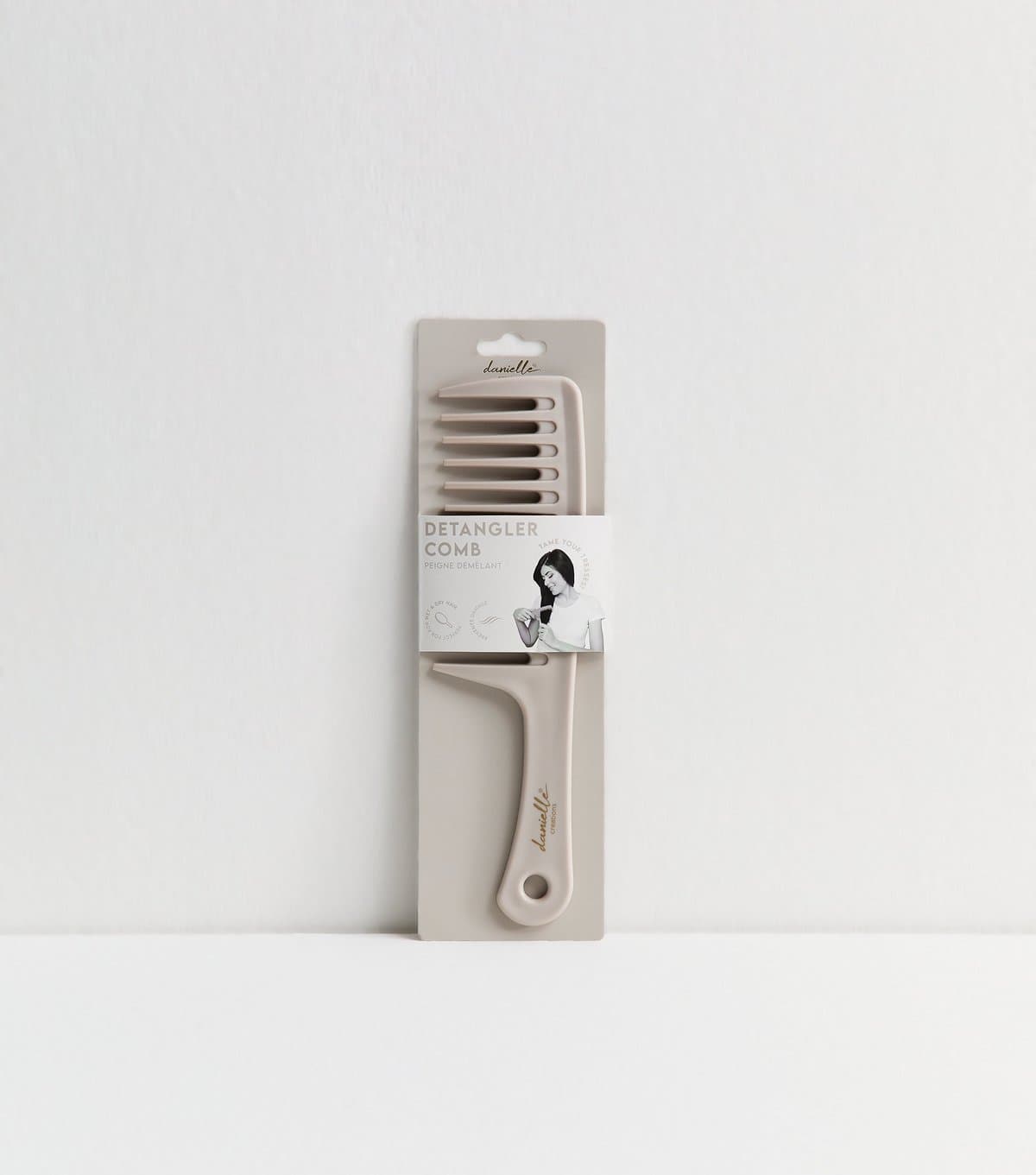 Danielle Creations Light Brown Wide Tooth Detangler Comb Danielle New Look