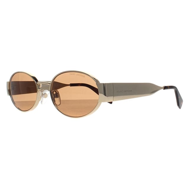 Marc Jacobs Marc Jacobs Women's Oval Gold Brown MARC 806/S - 2