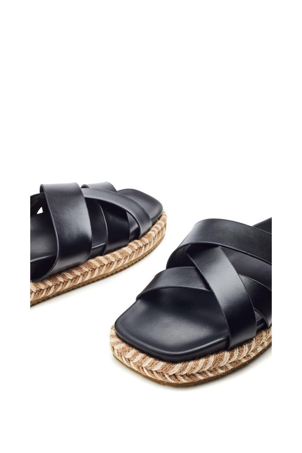 Moda In Pelle Moda In Pelle Women's 'Morornie' Porvair Flatforms in Black - 4
