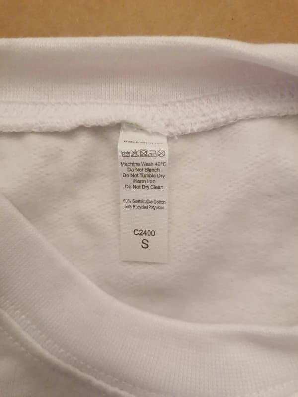 TU Mike Tyson White sweatshirt small