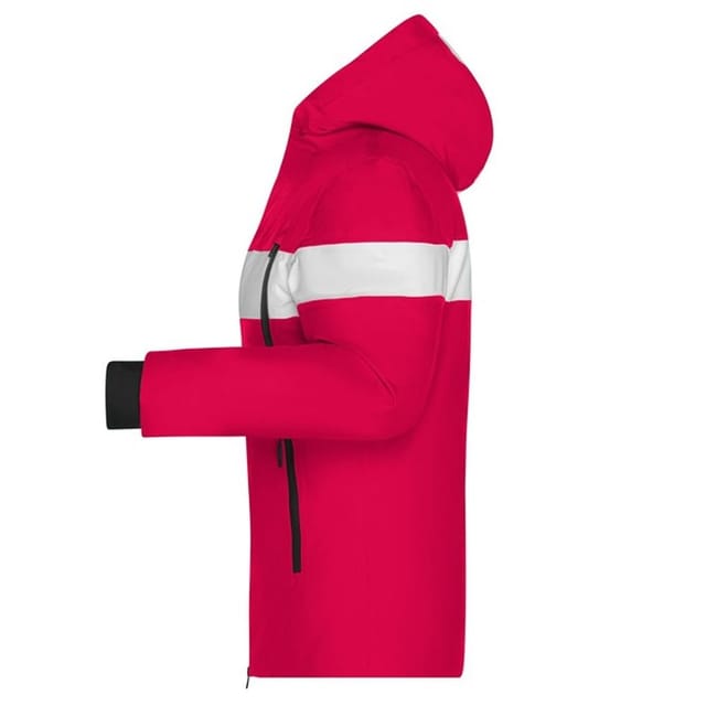 James and Nicholson James and Nicholson Women's Wintersport Jacket in Light Red - 3
