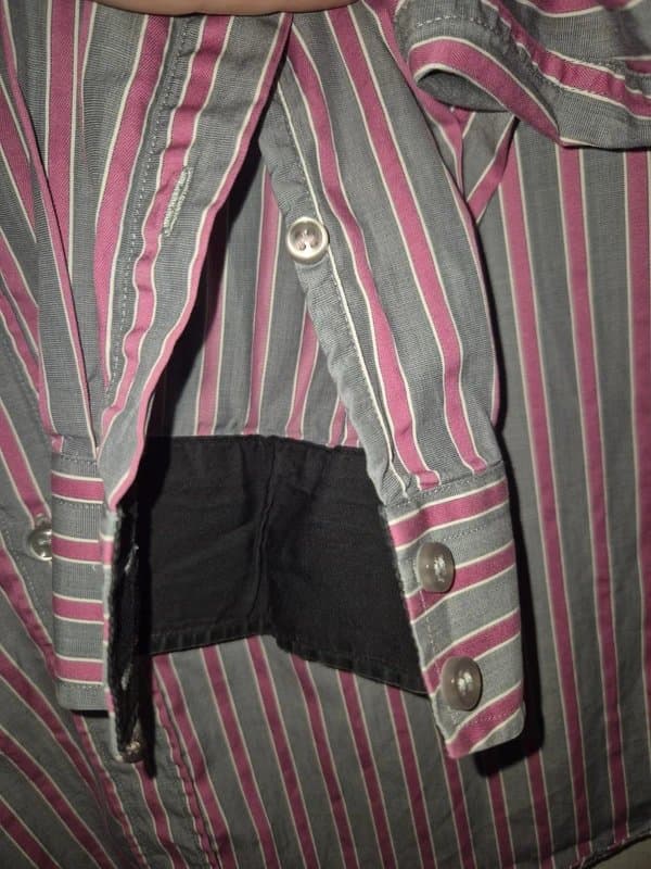 Thomas Pink Thomas Pink Slim Fit Shirt 15 38cm Blue White Bengal Stripe Jermyn St