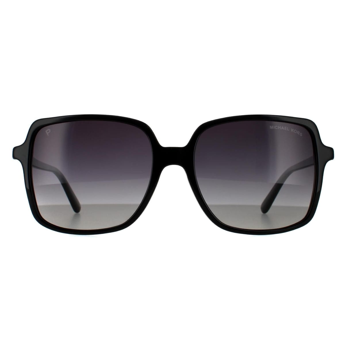 Michael Kors Michael Kors Women's Square Grey Grey Gradient Polarized Sunglasses in Black - 1