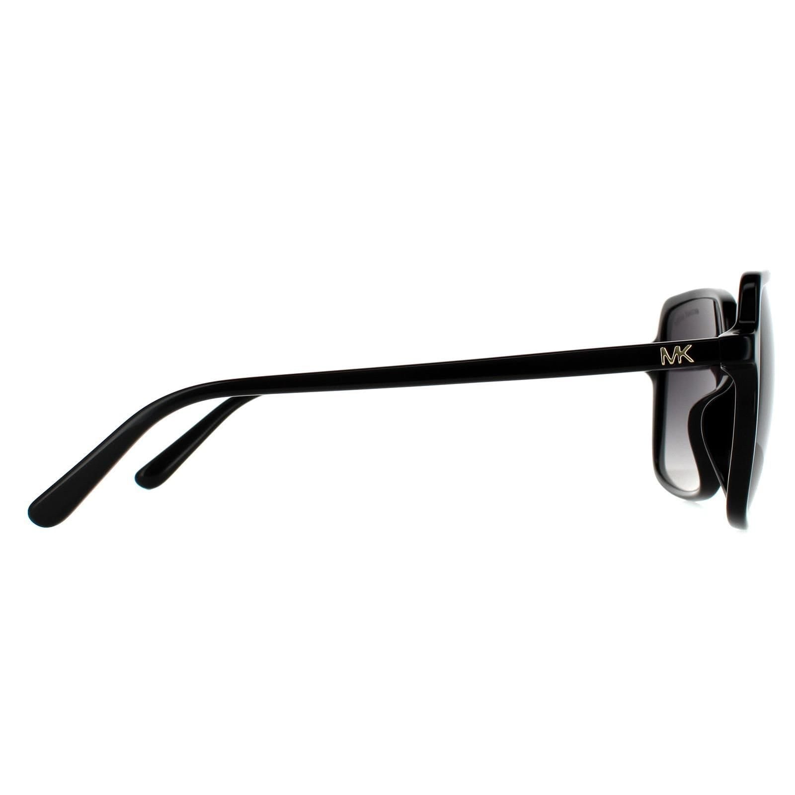 Michael Kors Michael Kors Women's Square Grey Grey Gradient Polarized Sunglasses in Black - 4