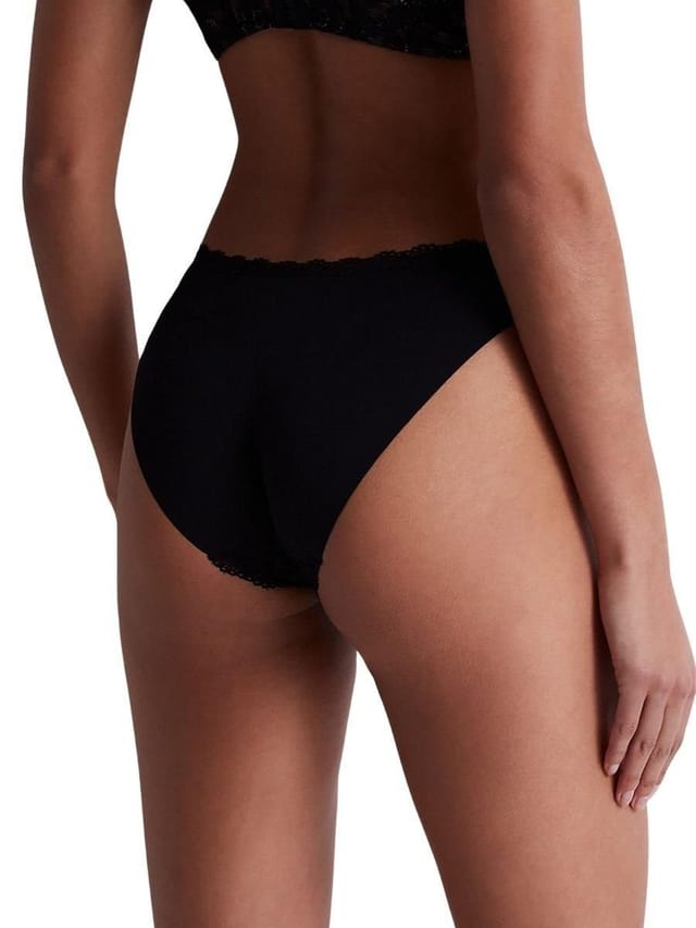 Aubade Aubade Women's Rosessence Care Brazillian in Black - 2