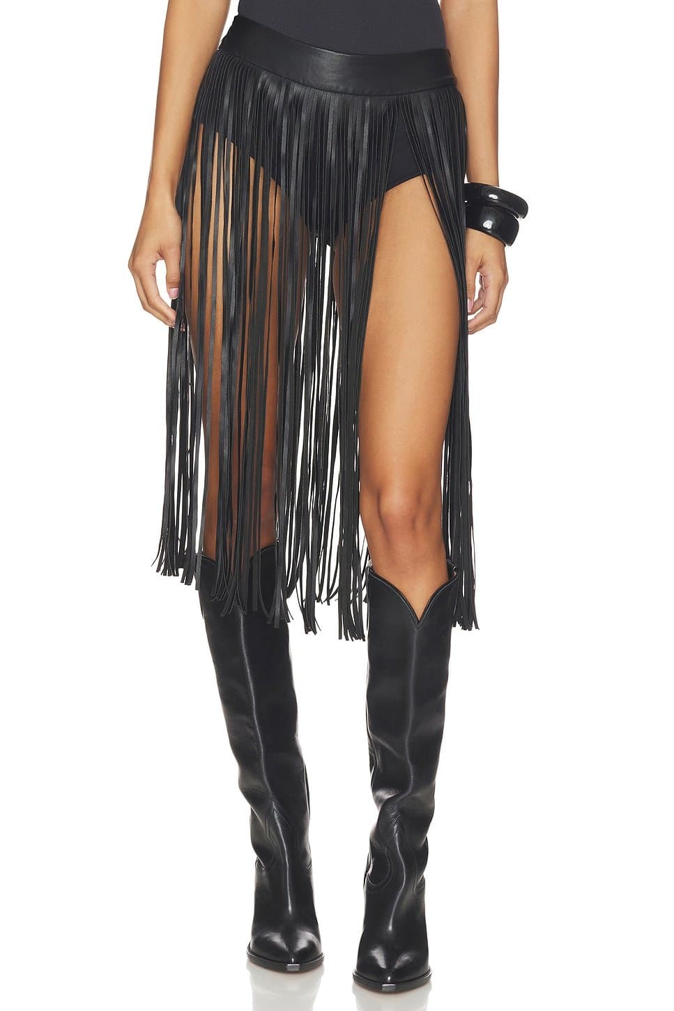 revolve Short With Side Fringe