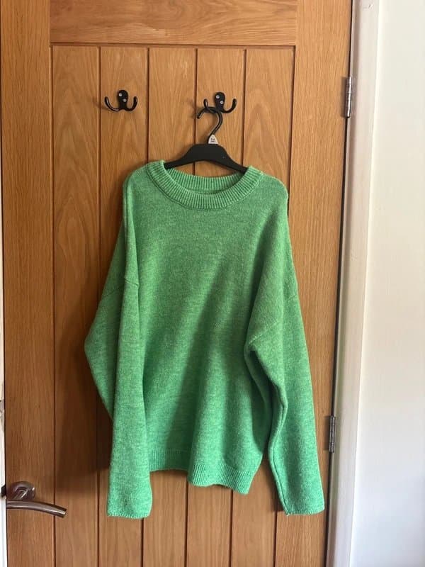 ASOS ASOS oversized green knit jumper