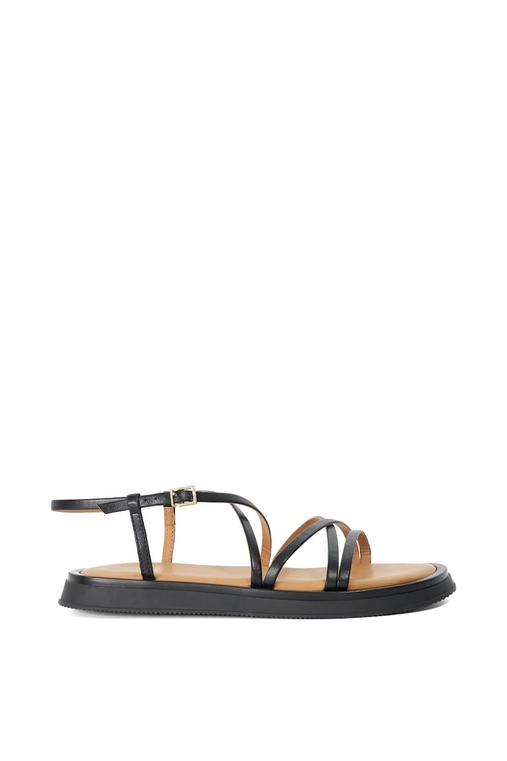 Dune London Dune London Women's 'Laia' Leather Sandals in Black