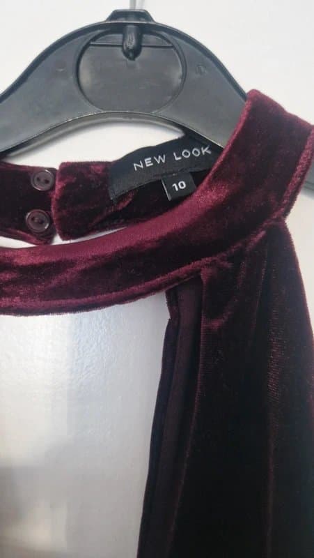 New Look Burgundy bodysuit