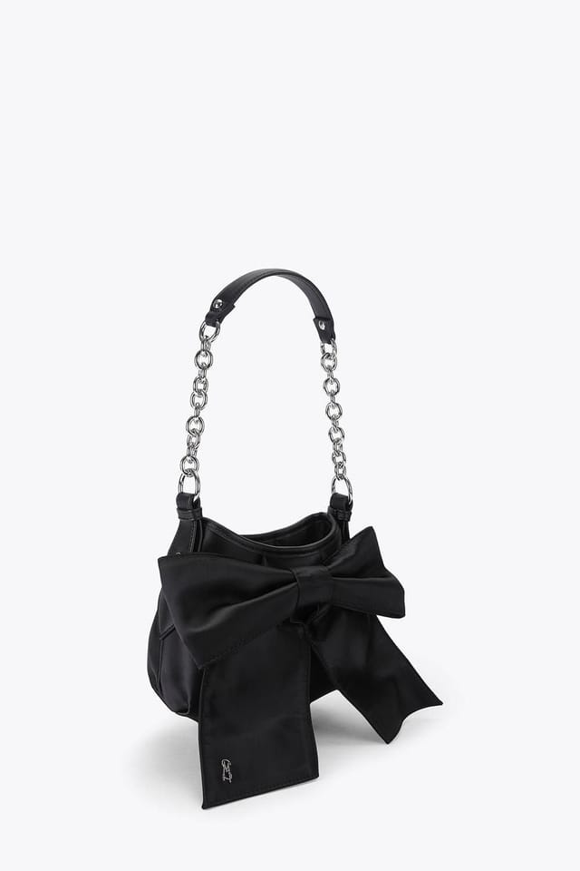 Steve Madden STEVE MADDEN Women's 'Larina Bag Black' Fabric in Black - 2