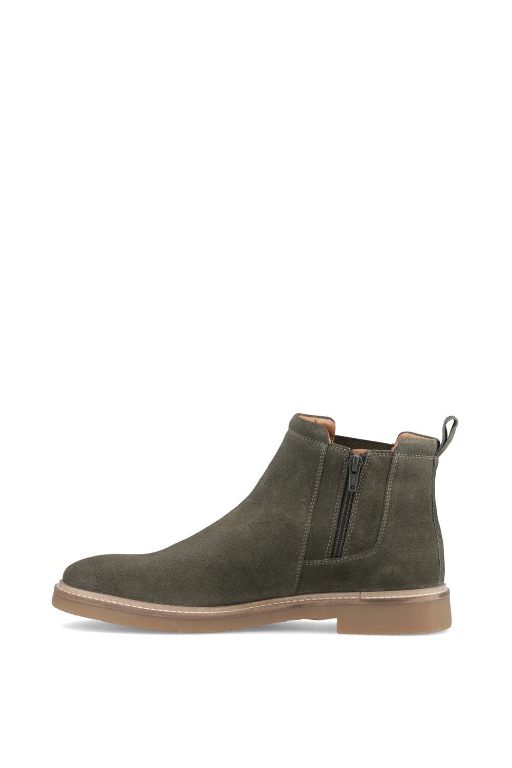 Hush Puppies Hush Puppies Men's Gareth Chelsea Boot in Khaki - 4