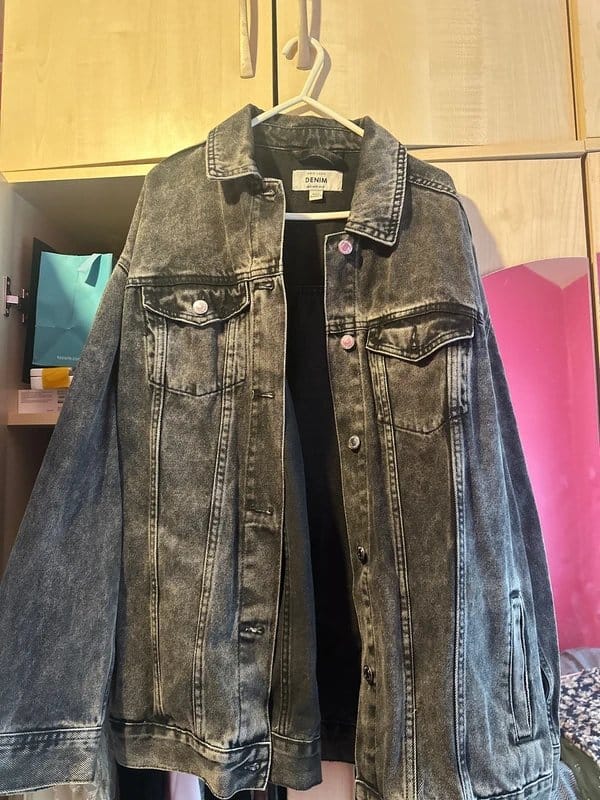 New Look Black Denim Jacket