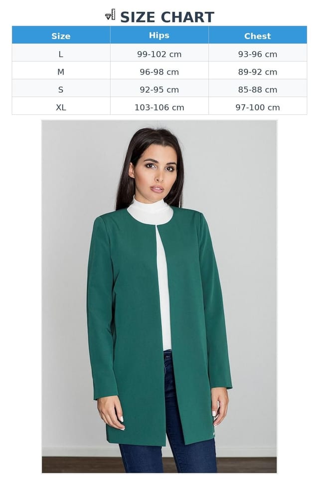 Love Lace Love Lace Women's Delicate Satin Finish Feminine Coat Style 111123 in Green - 3