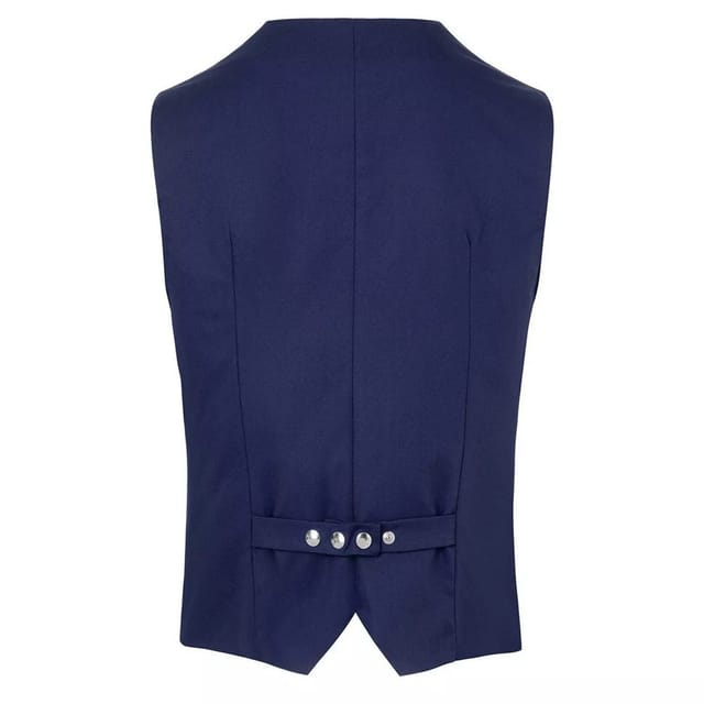 Karlowsky Karlowsky Men's Kai Slim Waistcoat in Navy - 2
