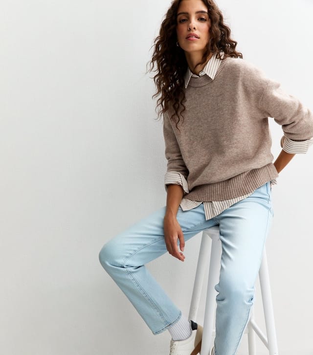 New Look Women's Tall Light Blue Hannah Straight Leg Jeans New Look - 3
