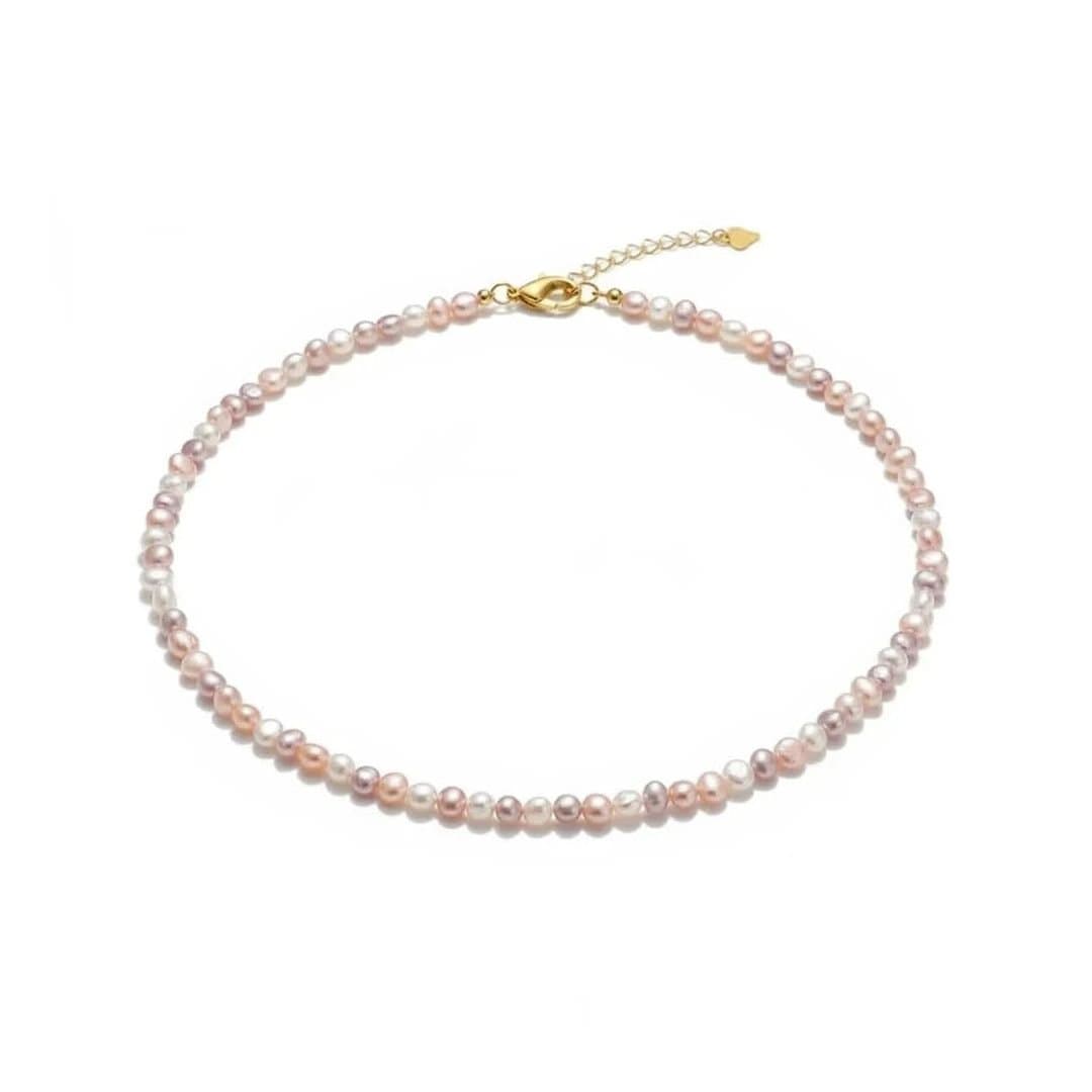 Angel Barocco Angel Barocco Women's Candy Baroque Pearl Necklace - Natural