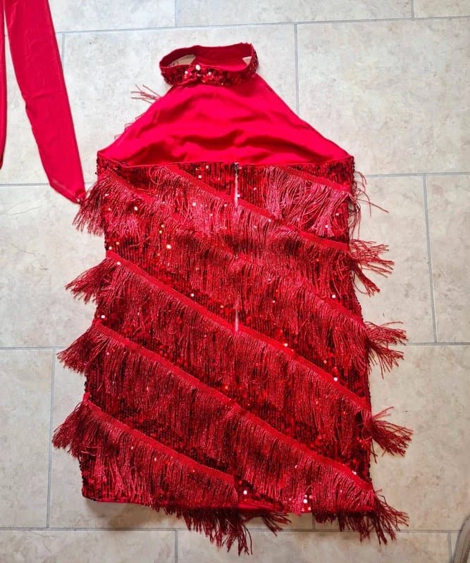No Label Flapper dress approx size 16 (ideal for fancy dress)