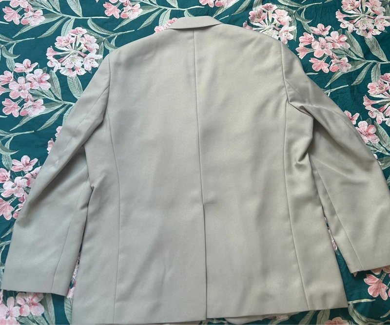 Chums Mens Single Breasted Light Beige Blazer - Chums Oxford style - 1