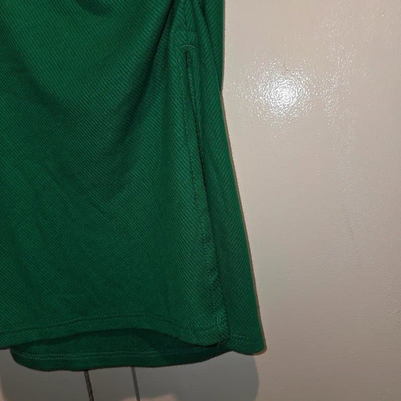 Bershka Bandeau Side Slit Ribbed Mini Dress