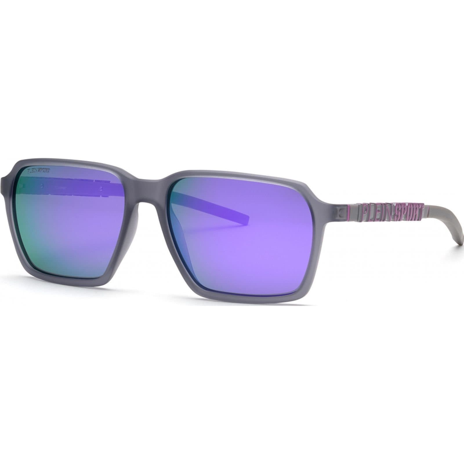 Plein Sport Plein Sport Men's SSP012-59840P Square/Rectangle Sunglasses in Grey