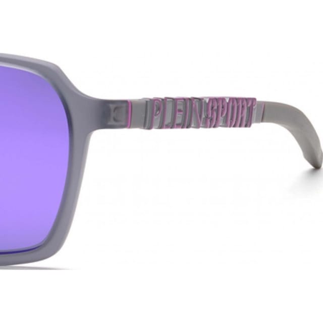 Plein Sport Plein Sport Men's SSP012-59840P Square/Rectangle Sunglasses in Grey - 2