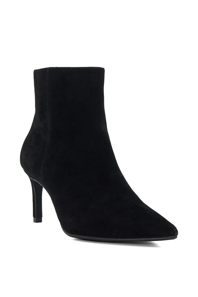 Dune London Dune London Women's Wide Fit 'Obsessively' Suede Ankle Boots in Black - 2