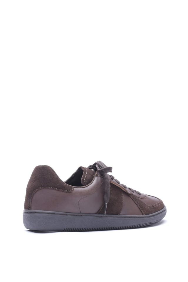 Base London Base London Men's Tommo Lace Up Trainer in Brown - 2