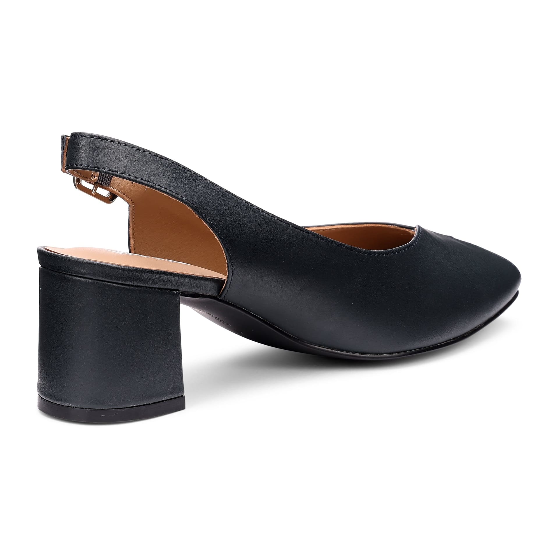 Hotter Hotter Women's Wide Fit 'Studio' Slingbacks in Navy - 4