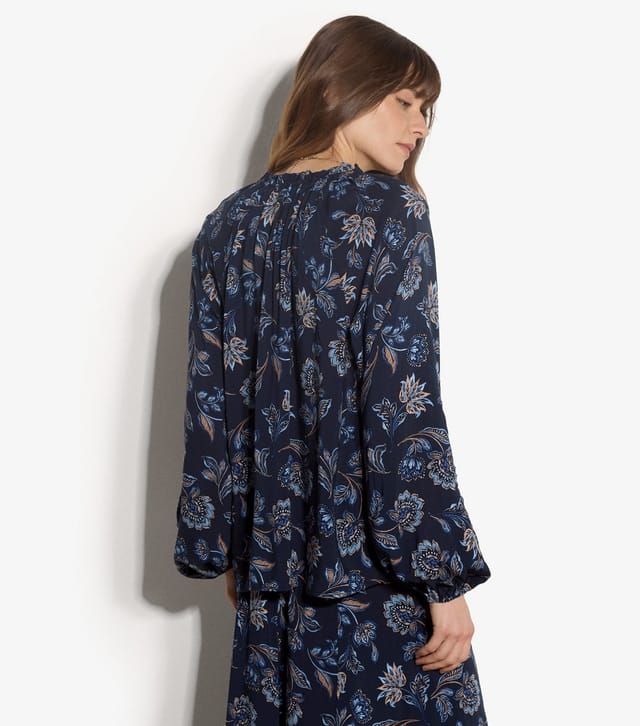 Apricot Women's Blue Floral Print Blouse Apricot New Look - 3